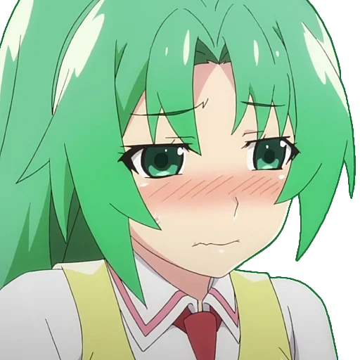 higurashi, anime ahegao, personagens de anime, schion sonozaki ri, higurashi no naku koro ni