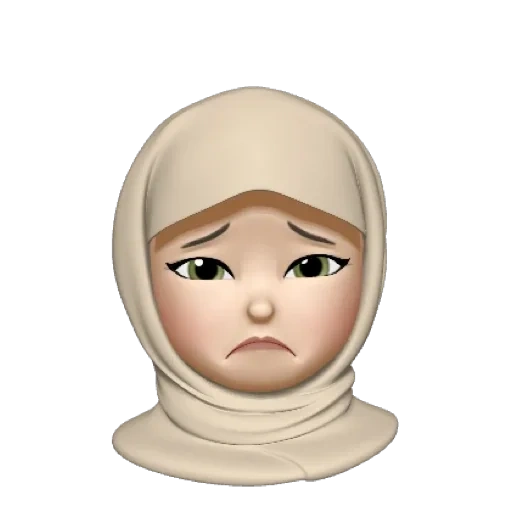 emoticon, the memoji, der ausdruck alenka, ausdruck hijab, turban memorial