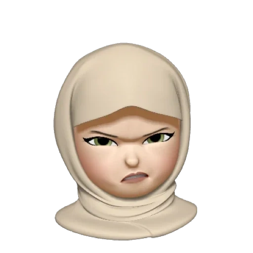 emoticon, emoticon, ausdruck hijab, turban memorial, animogi kopftuch für mädchen