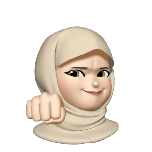 emoji, emoji, mujer joven, niña emoji, emoji hijabe