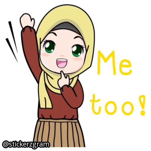 hijabe, wanita muda, muslim, emoji islam, gadis emoji adalah hijabe