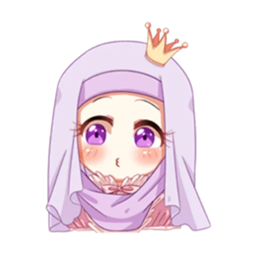 hijabe, anime hijab, muslim, hijabe gadis anime