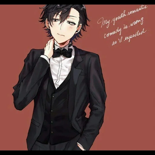 arte de animação, cara de anime, personagem de anime, akutagawa ryunosuke, cara de arte de animação