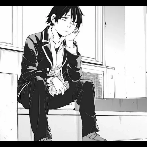 manga, picture, khachiman manga, the homeless god anime, yahari ore no seishun love comedy wa machigatteiru