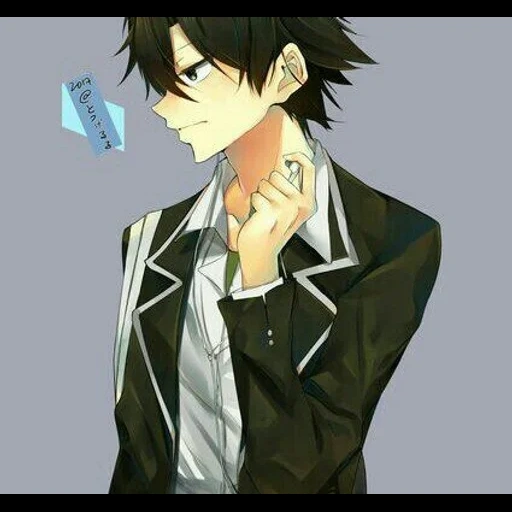 anime ideas, arts anime, hikigaya hatiman, hikigaya hachiman, anime smoking guy