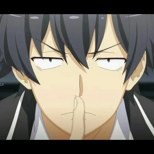 anime, gadis anime, karakter anime, hikigay khachiman, hikigaya hachiman