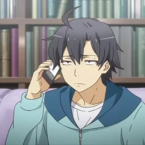 hatiman, hikigaya hachiman, khachiman hikigay depression, the pink time of my school life is continuous deception