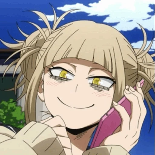 himiko, toga himiko, chemico toga, anime kimia toga, akademi heroik saya