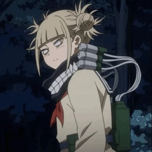 himiko, shimiko togha, himiko toga, animación toga himiko, himiko toga x deku