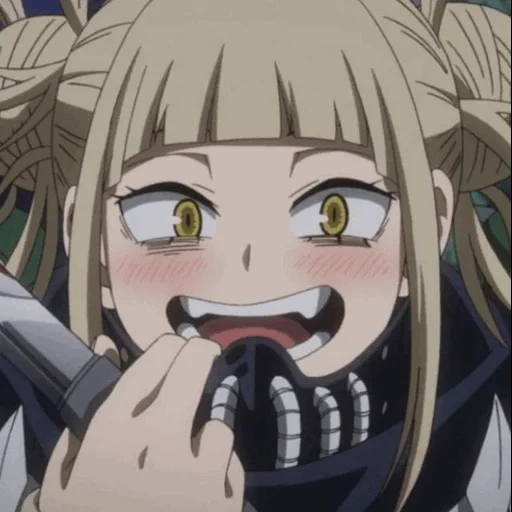 himiko, chemico toga, himiko toga, anime charaktere, chemico toga anime