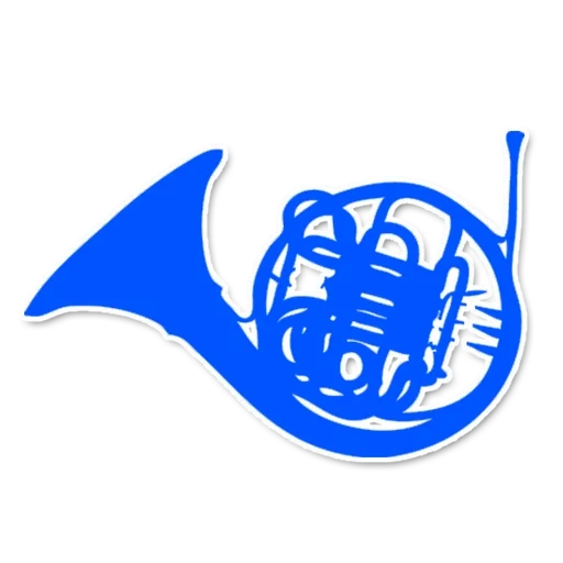 french horn, blue valtorna, blue valtorna, blue valtorna art, ted mosby blue valtorna