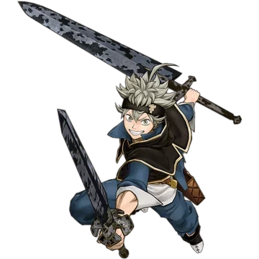 black clover, черный клевер, black clover меч, black clover asta, аста чёрный клевер