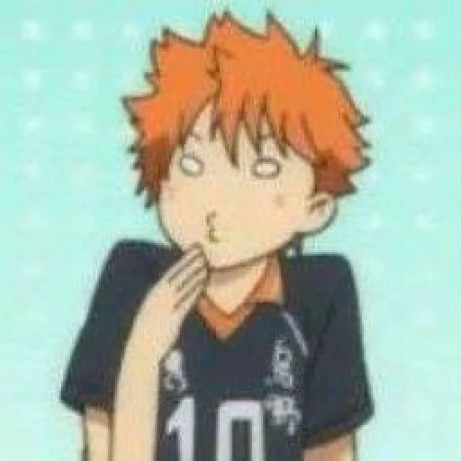 haikyuu, шоё хината, shoyo hinata, смешная хината, хината мандарин