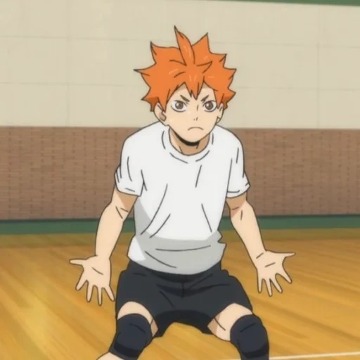 haikyuu, personnages d'anime, hinata volleyball 4k, anime volleyball shinata kick, anime volleyball saison 4 episode 4