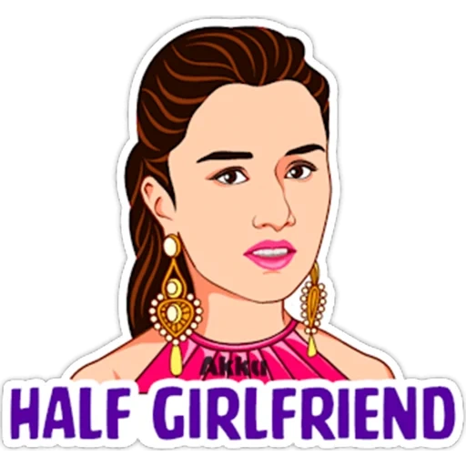 human, young woman, frida kalo, illustration, bhad bhabie meme