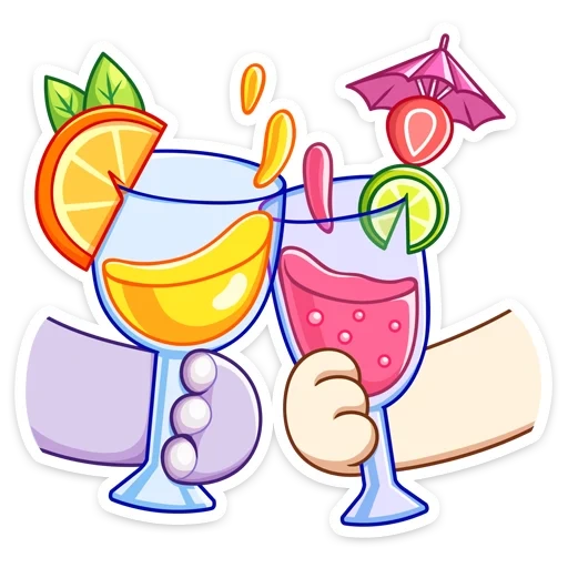 cocktail, porte-boissons, boisson clipat, motifs de cocktail, papier surprise photo dattes