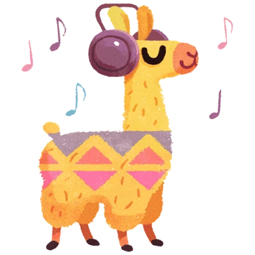 lama, querida girafa, hipster, linda girafa, multiplique girafa