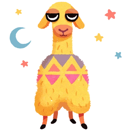 lama, instalação, lama hipster, cartoon lama