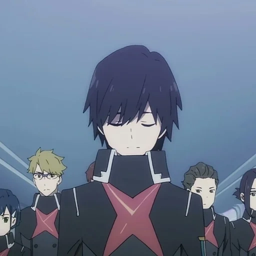 016 hiro, anime hiro, zero two anime, sweetheart in franks, broad franks anime