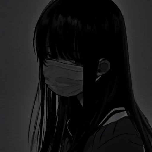 anime, picture, your face, the anime is dark, anime characters