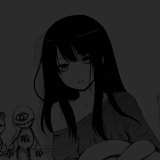 anime darkness, anime ideas, dark anime, sad anime, drawings of sad anime