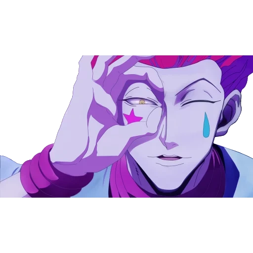 хисока, hisoka, хисока amv, охотник х охотник 3, хисока наносит финальный удар рэйзору