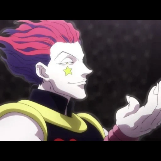 hissoka, hisoka, hissoka vs ghosn, hunter x hunter 3, hissoka hunter hunter