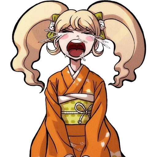 dangganronpa 2 heco saionji, danganronpa 2 au revoir désespoir, danganronpa v3 tuer l'harmonie, danganronpa déclenche des ravages heureux, danganronpa 2 au revoir le désespoir hyooko