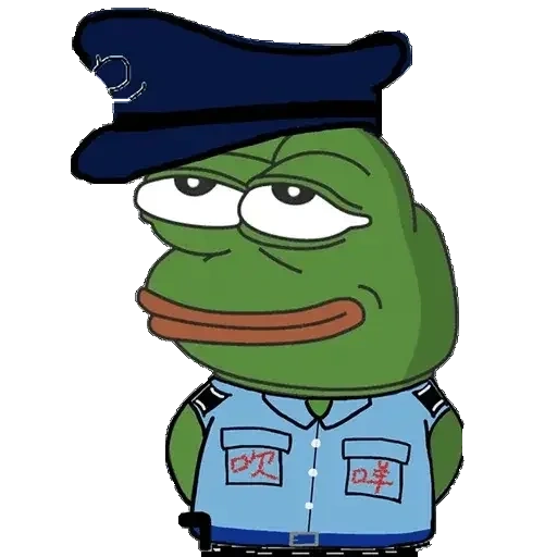 pepe, pepe frog, pepe police, pepe the frog, officer pepe