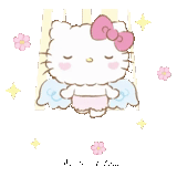 kitty, hello kitty, with helocatie, hello kitty pictures, hello kitty angel gif