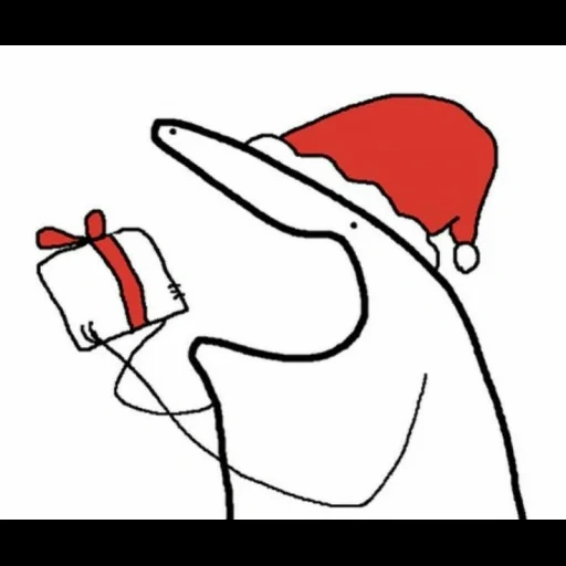 parker, haye, weihnachten hut cartoon