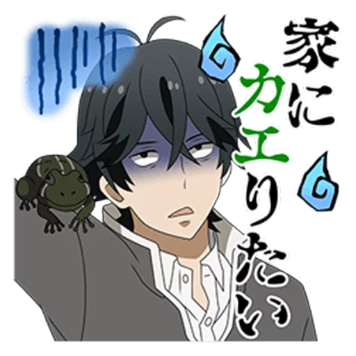 han dakun, hanahaji osamu dazai, cartoon characters, animation han dakun, animation han dakun season 1