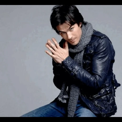 crepúsculo, damon salvatore, ian somerholder, damon salvatore, abrigo de ian somerholder