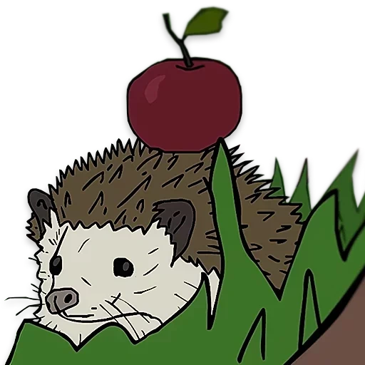 hedgehog, desconhecido, padrão de ouriço, mikhail mke yezh