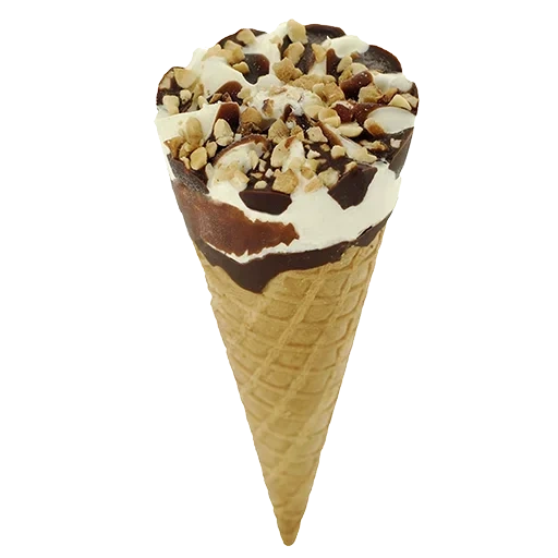 bocina, iris de helado, helado sin fondo, helado hielo crim, chocolate de helado de cornetto