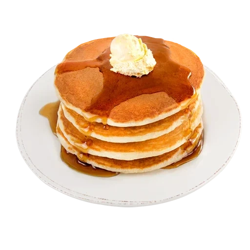 pancakes, pancake con un piatto, piastra di pancake, pancake con sfondo bianco, pancake pancake pancake