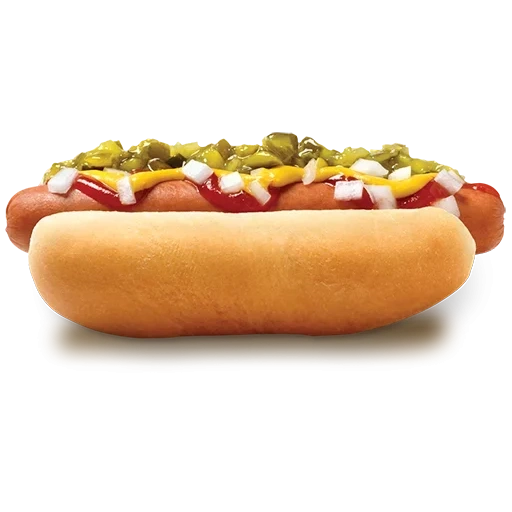 hot dog, hot dog, hot dog, hot dog bun, sosis hot dog