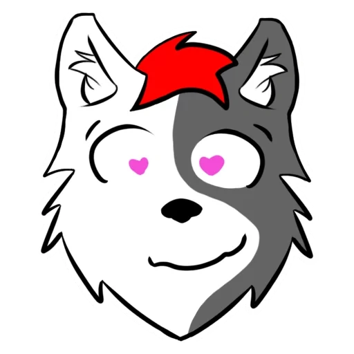 lobo, lobo, vapor de lobo, malvada hojas de manchas, wolf el logotipo del equipo