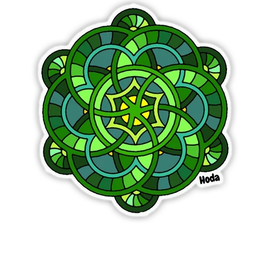 la magia, mandala-mandala, cerchio di mandala, mandala bellezza