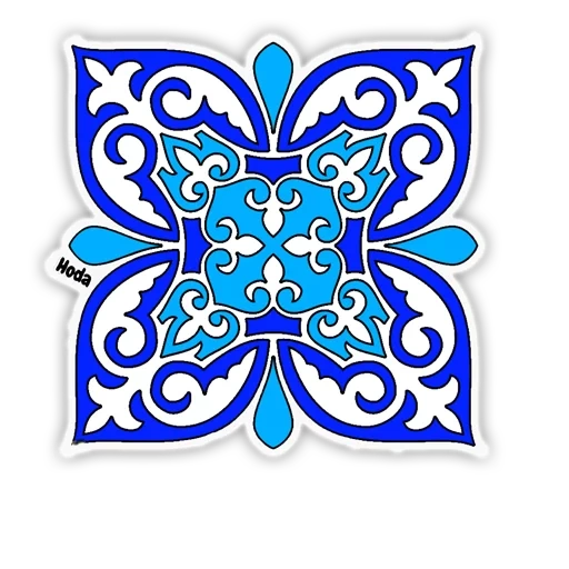 ornement de motif, modèle d'ornement, ornement au pochoir, ornement kazakh, motifs kazakh ornements de dorba