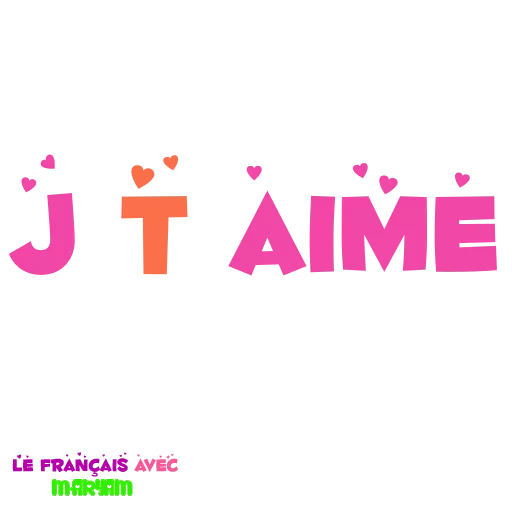 aime, young woman, stickers, je t aime, i love greek