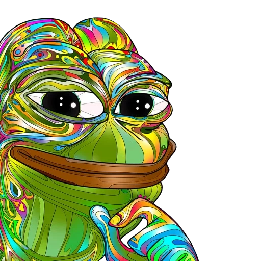 im spiel, jeden tag, beste memes, froschpepe, pepe psychedelic