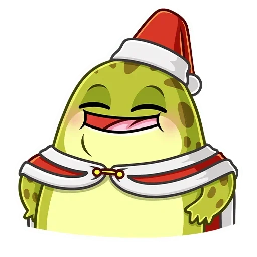 zhabka, new year's toad