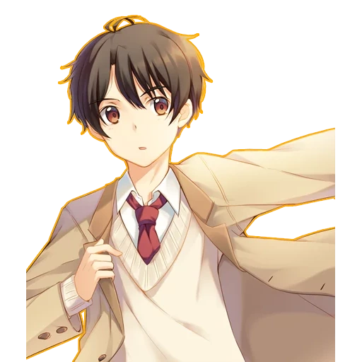 kaiyu inami, anime boy, anime boy, anime youtube framework, anime pria imut