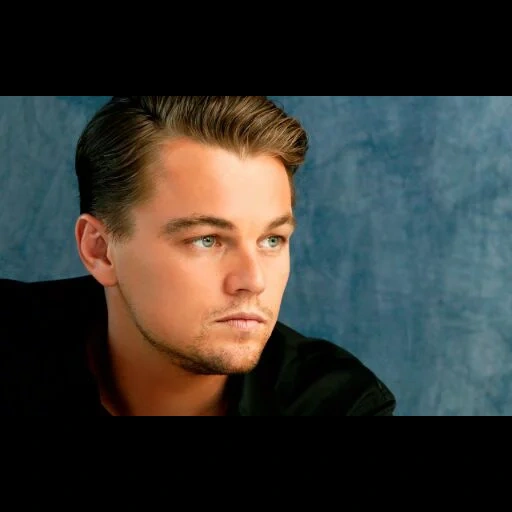 die semi, leonardo da vinci, der traurige dicaprio, leonardo dicaprio, männliche ovale gesichtshaarschnitte