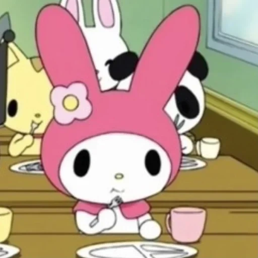 my melody, madeira preta, novgorod inferior, kisa vorobininov, hello kitty anime arroz preto