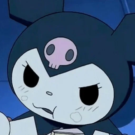 kuromi, my melody, anime divertente, indy kid black rice, my melody kuromi