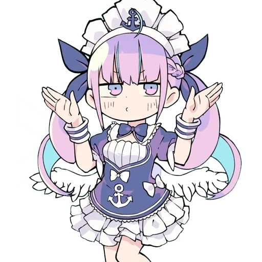 hololive, hololive tenshi, dragon maid kobayashi san cannes