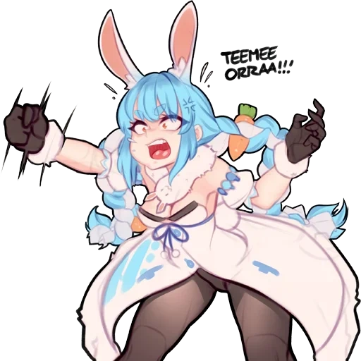 anime della dama celeste, usada pecora, anime girl, personaggio di anime, anime di bunny bunny