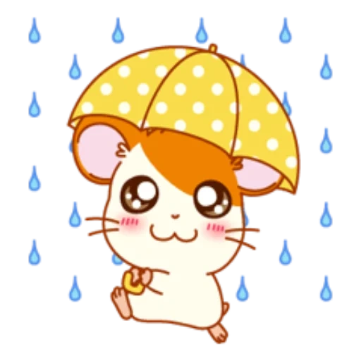 funny, hantaro, a beautifully dressed picture, little hamster, sketch of cute hamster